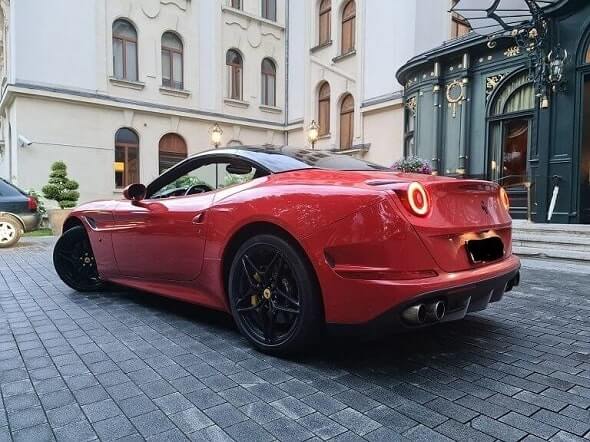 Ferrari California T Convertible back