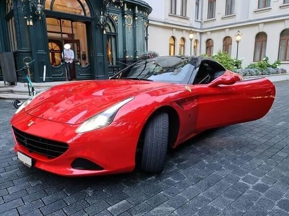 Ferrari California T Convertible side