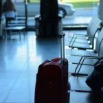 airport suitcase