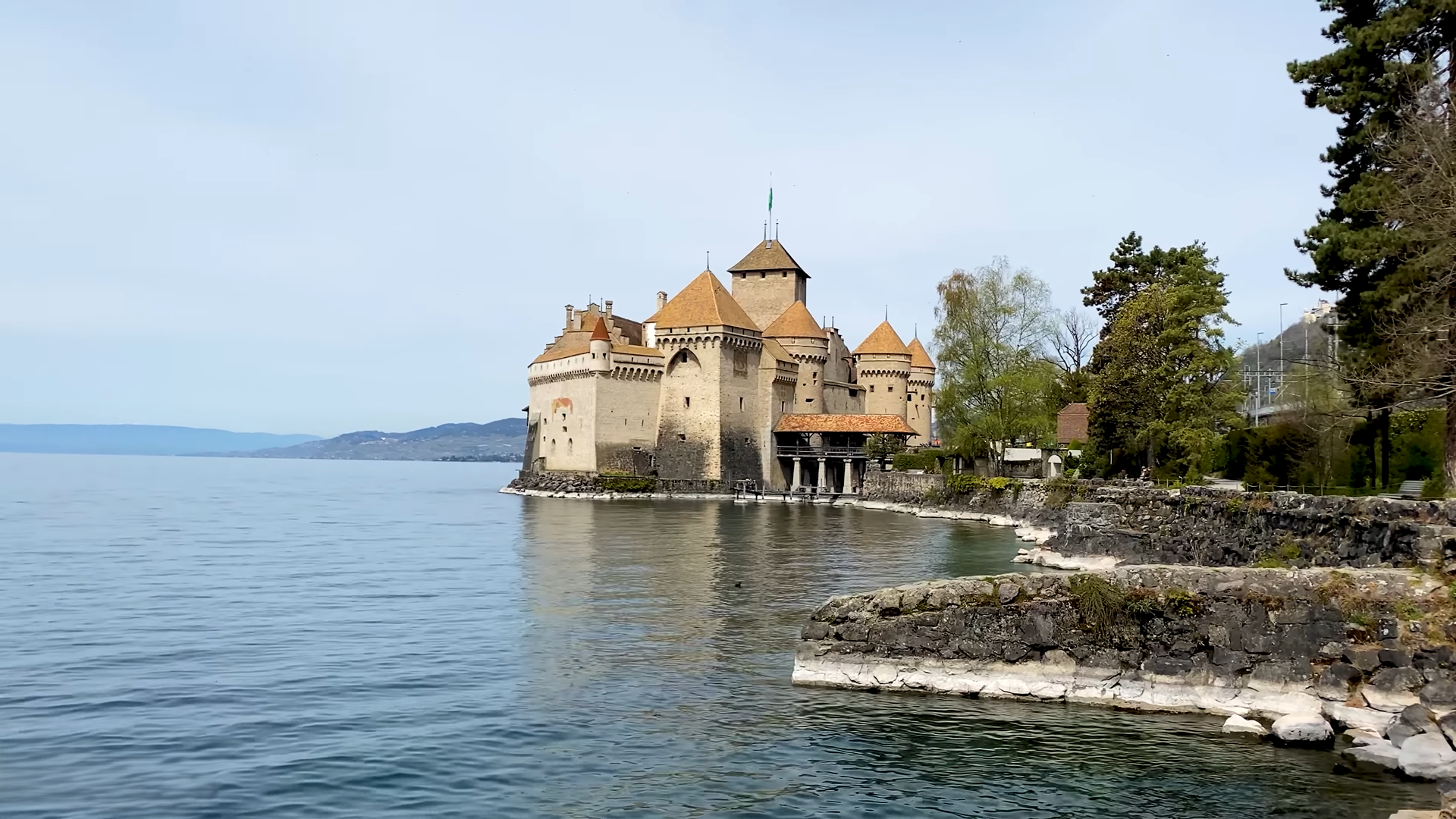 Montreux and Chillon Castle