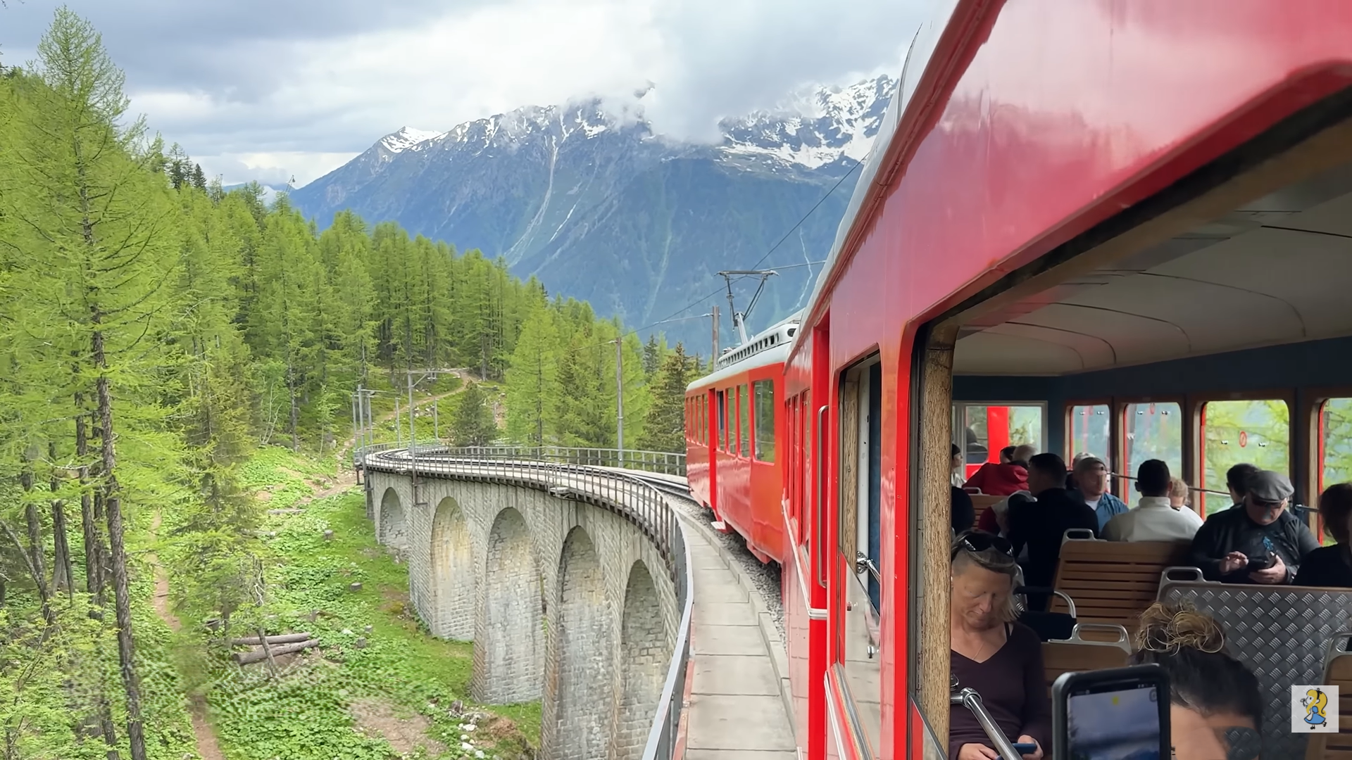 Montenvers train area in Chamonix