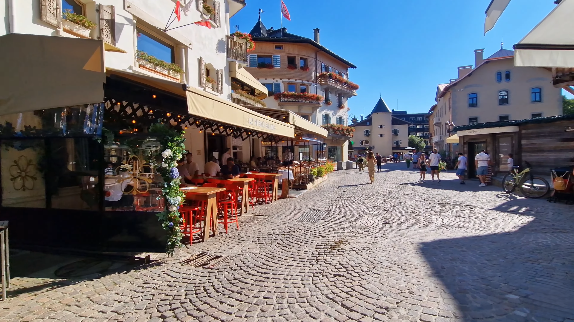 Village Centre in Megeve