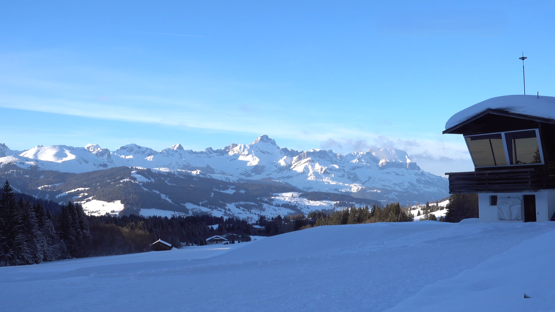 Winter Alpine Routes in Megeve